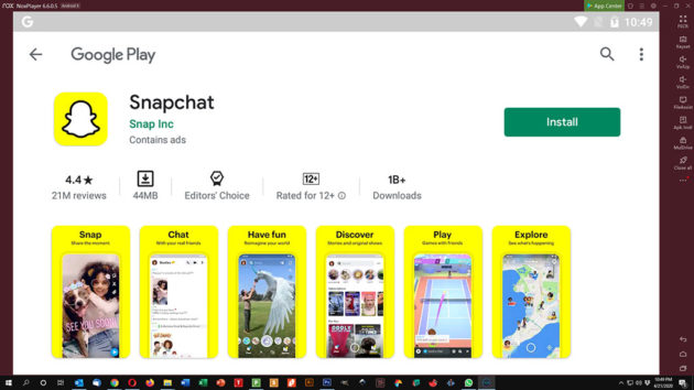 Use Snapchat On Windows 10 Pc Mac Os Free Download